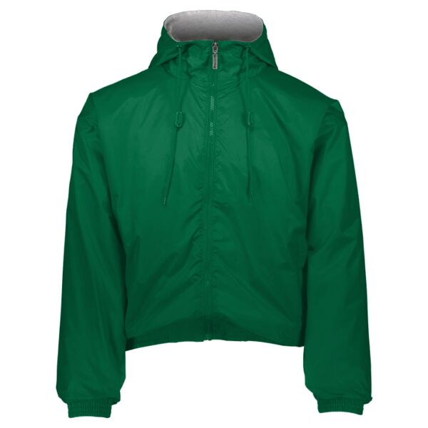 Youth Hooded Taffeta Jacket/Fleece Lined Thumbnail