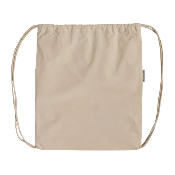Organic Cotton Drawstring Backpack Thumbnail