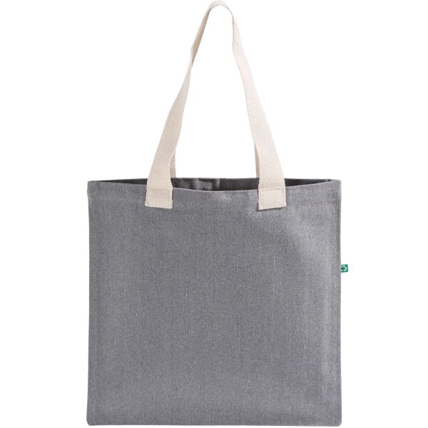 Recycled Canvas Trendy Flat Tote Thumbnail