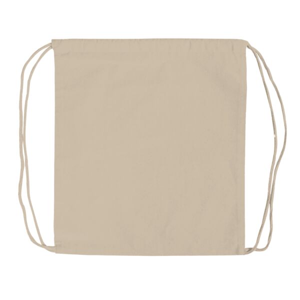 Small Canvas Drawstring Backpack Thumbnail