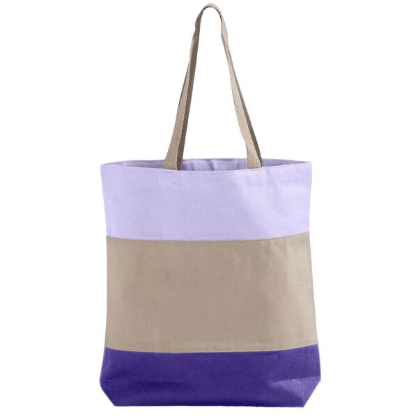 Tri-Color Canvas Tote Thumbnail
