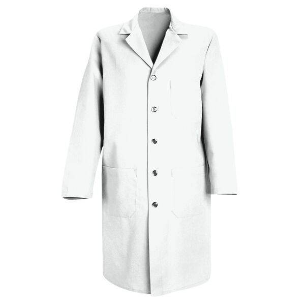 Unisex Button Front Lab Coat Thumbnail