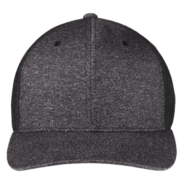 Flexfit ® Melange Mesh Back Trucker Cap Thumbnail