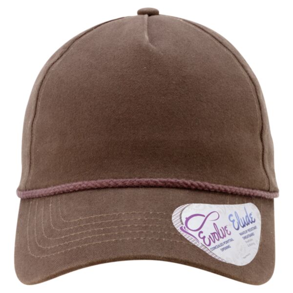 Women's Washed 5-Panel with Rope Thumbnail